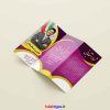 طرح لایه باز بروشور کاندیدای انتخاباتی شورای مجلس