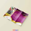 طرح لایه باز بروشور کاندیدای انتخاباتی شورای مجلس