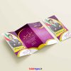 طرح لایه باز بروشور کاندیدای انتخاباتی شورای مجلس